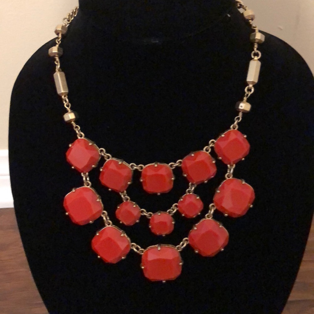 Beautiful bib statement necklace